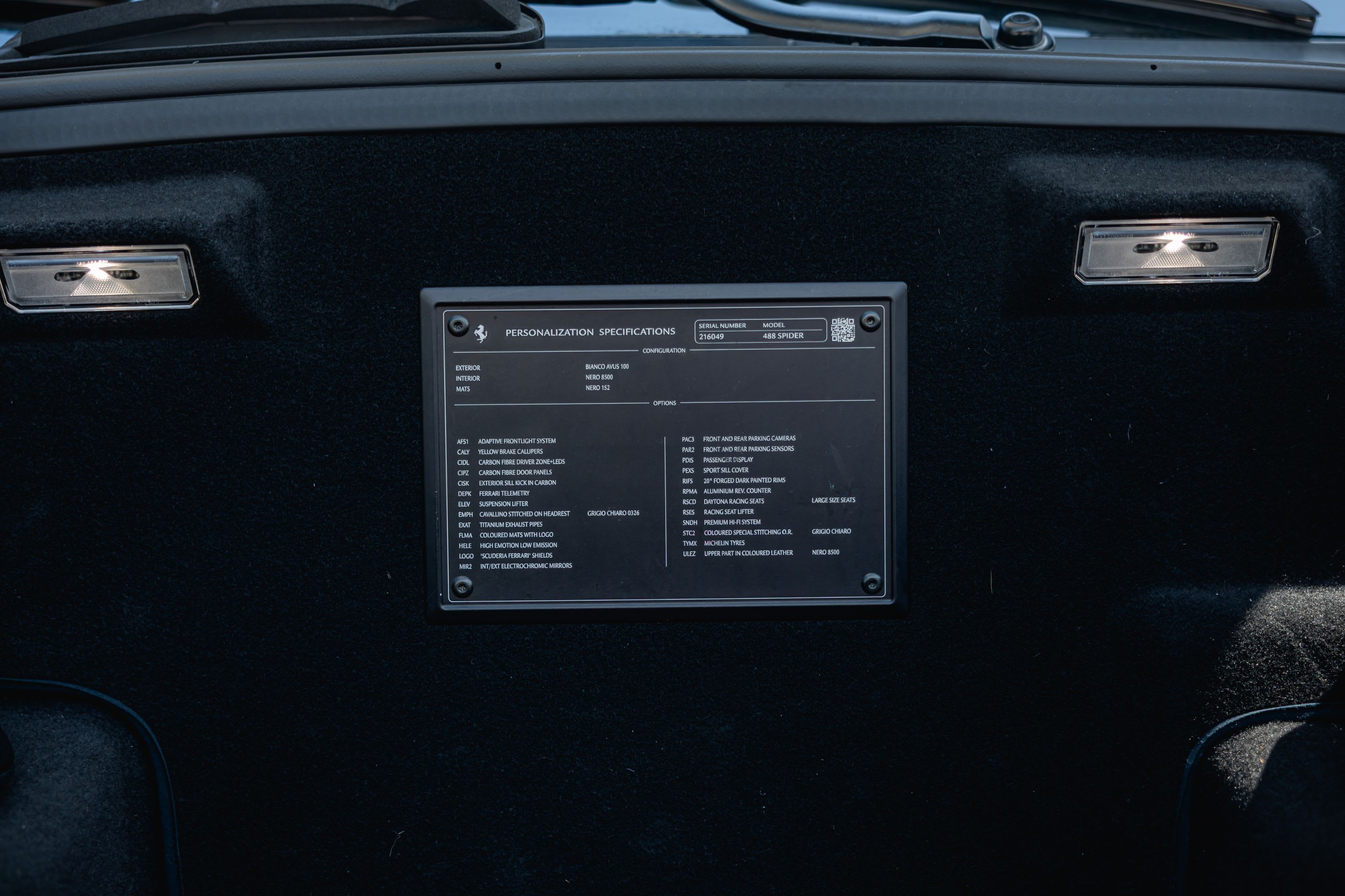 FERRARI 488 Spider  2016 used details (1)