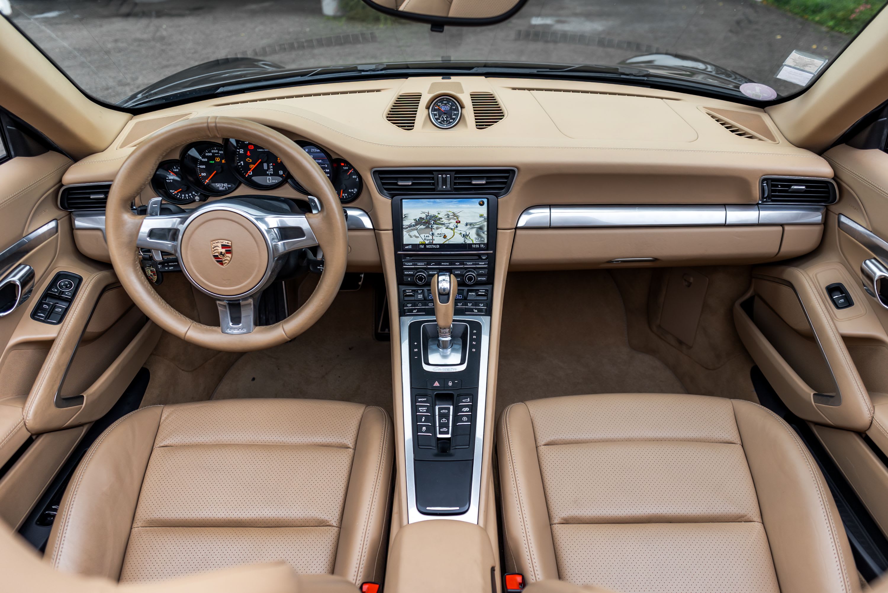 PORSCHE 911 991.1 Carrera Cabriolet 2012 occasion intérieur (1)