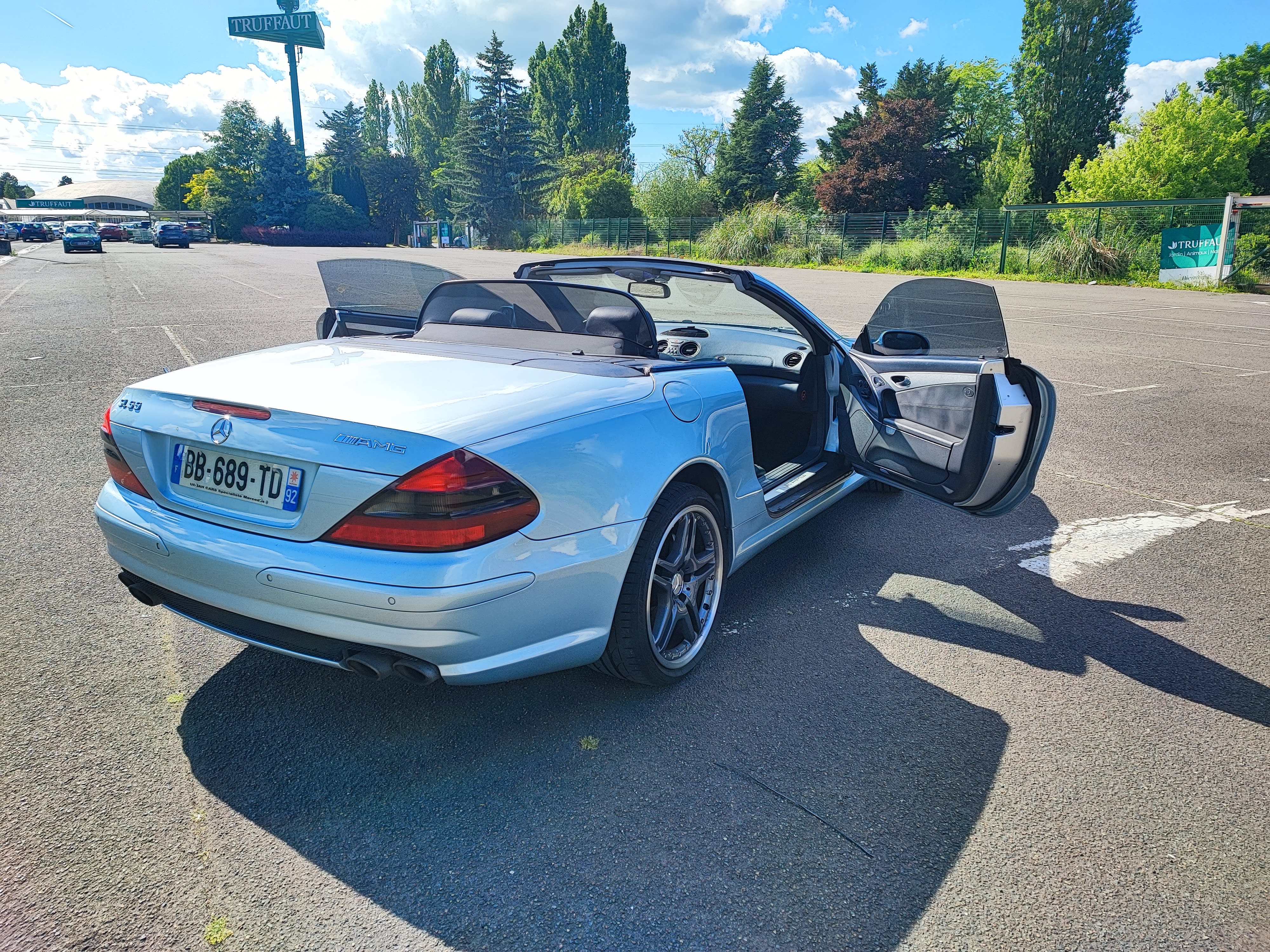 MERCEDES BENZ Classe Sl 55 Amg R230 2002 occasion extérieur (2)