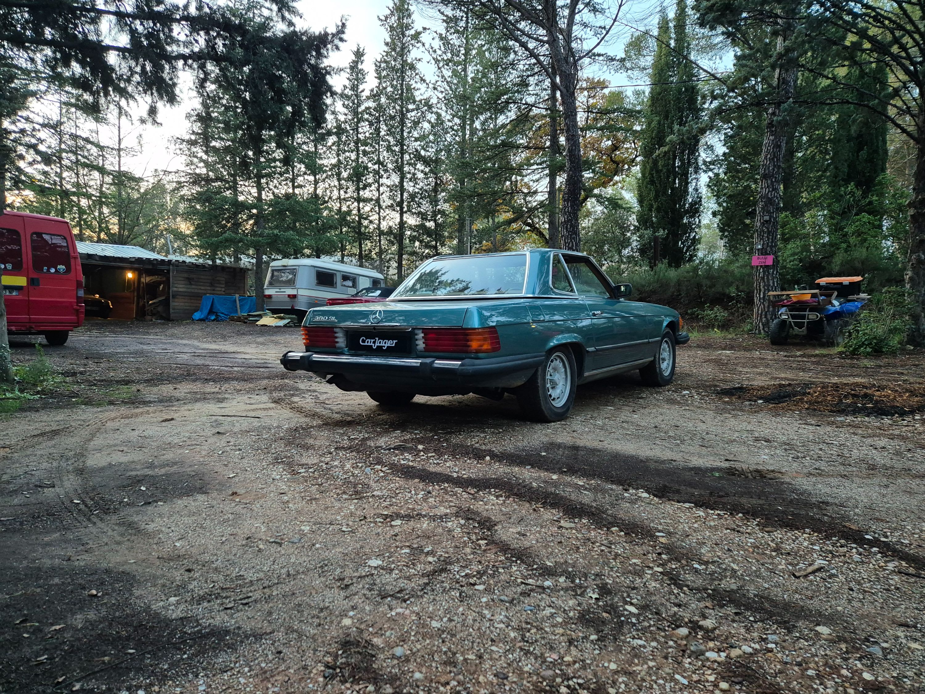 MERCEDES BENZ 380 Sl R107 1980 occasion vidéo (1)