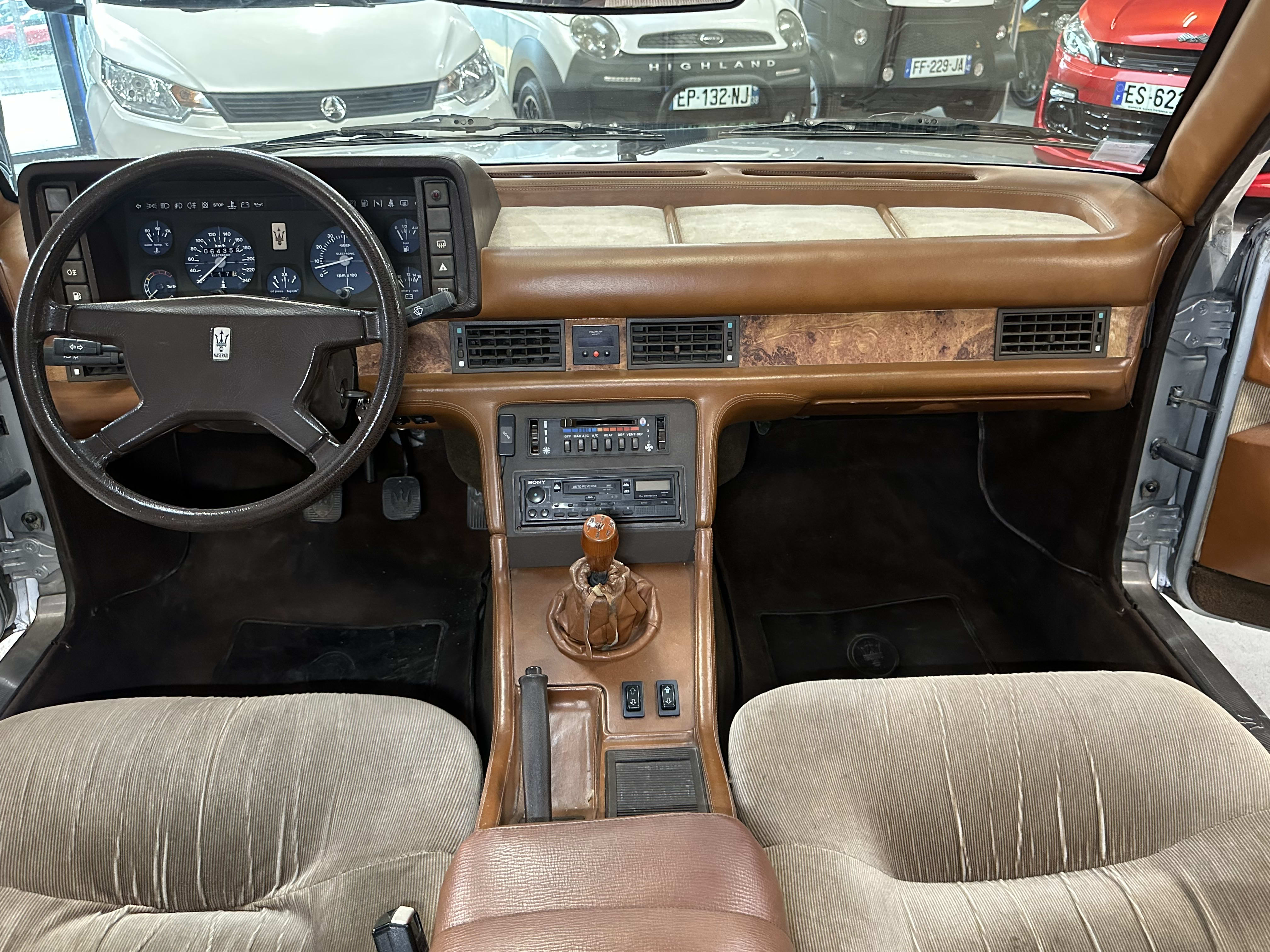 MASERATI Biturbo   1986 occasion intérieur (1)