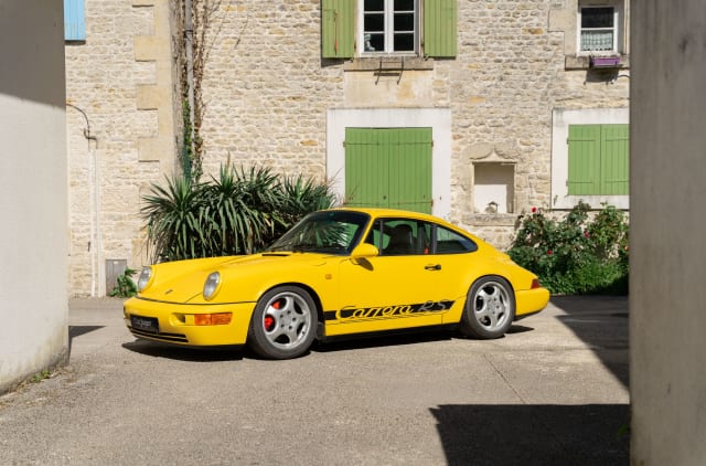 Porsche 911 964 Rs Pts Yellow