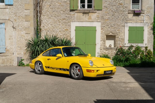 Porsche 911 964 Rs Pts Yellow