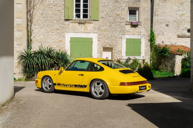 Porsche 911 964 Rs Pts Yellow