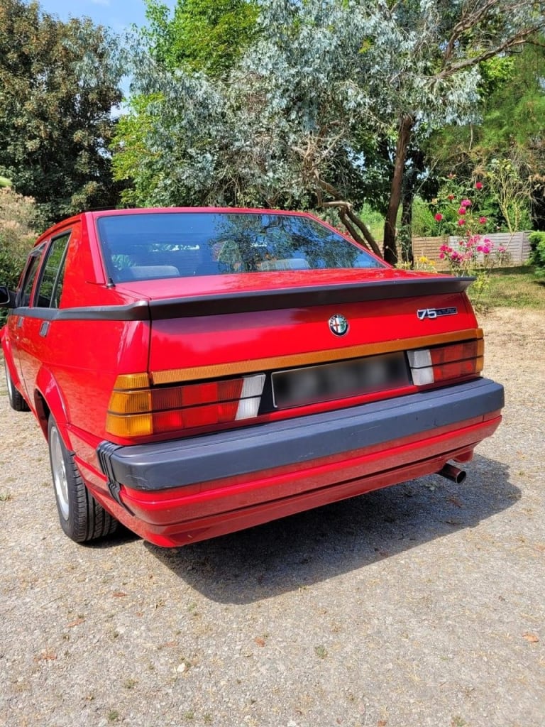 ALFA ROMEO 75 turbo 1989