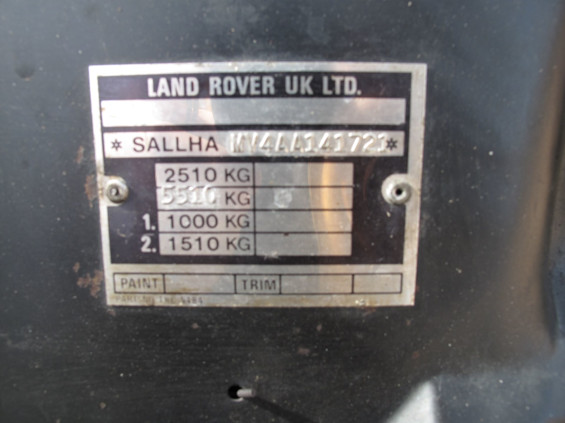 LAND ROVER Range Rover   1984 occasion détails (1)