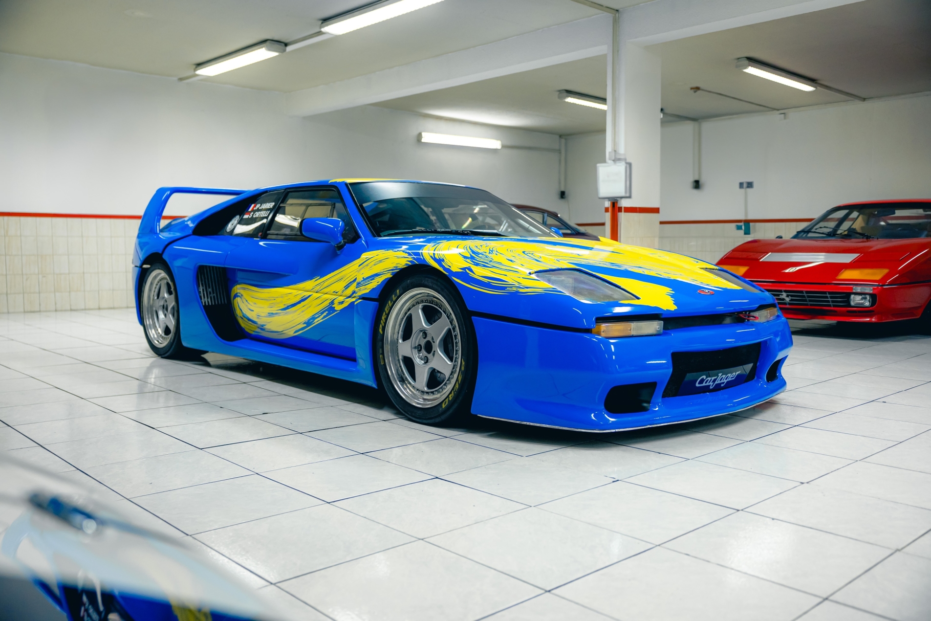 Photo Venturi 400 Gt Trophy #051 “bertrand Lavier”  1992