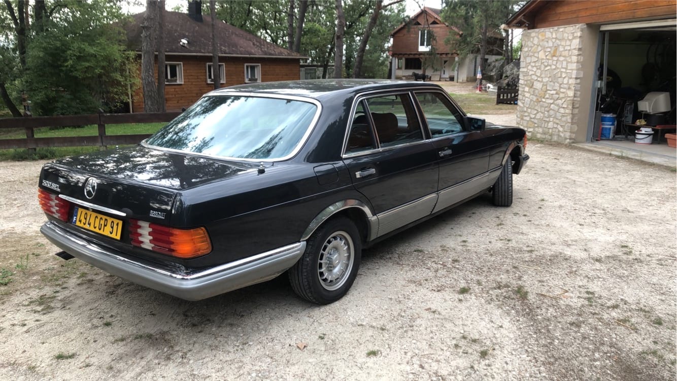 MERCEDES BENZ Classe S 560 Sel W126.2 Lwb 1985 occasion extérieur (2)