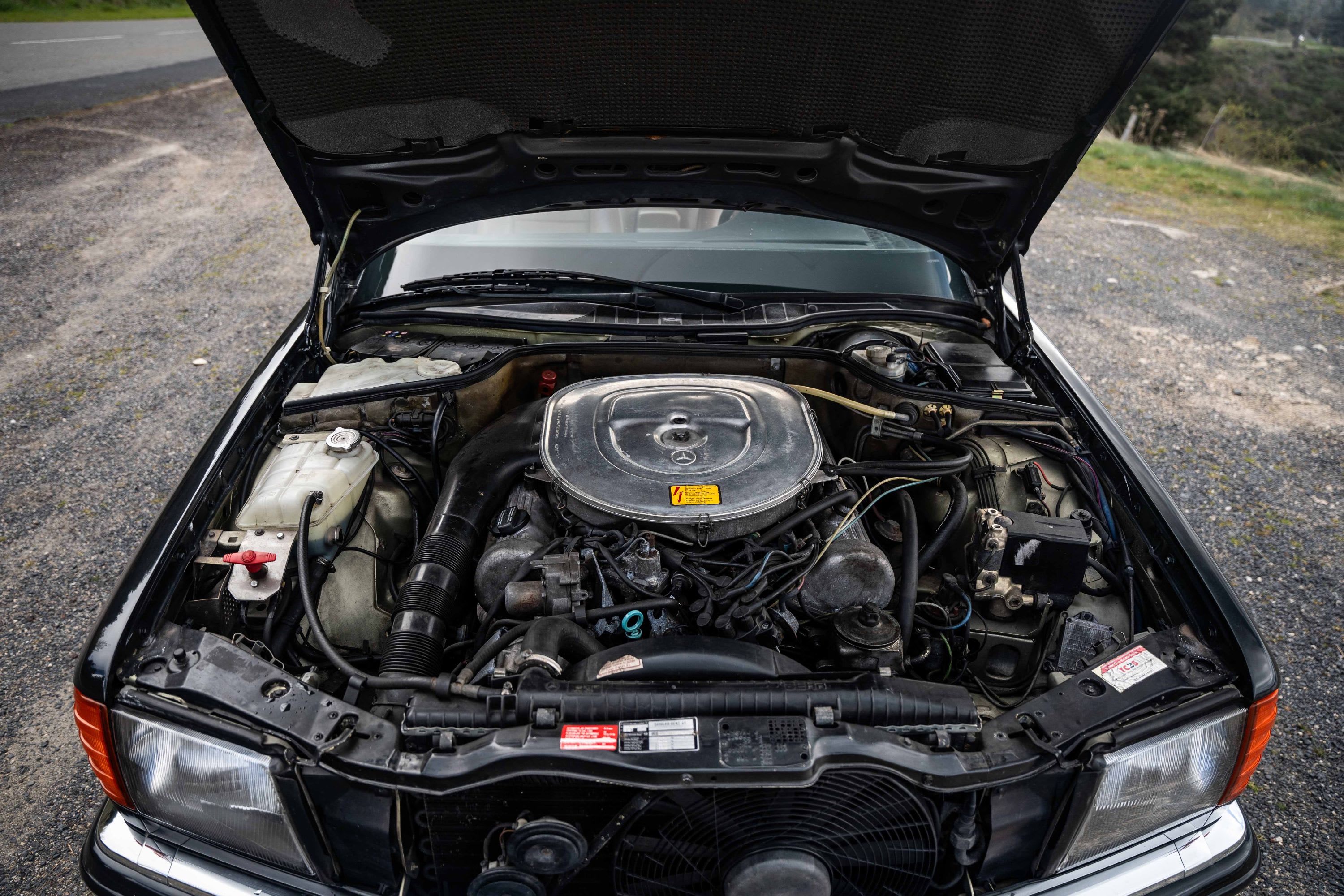 MERCEDES BENZ Classe S  500 Sec W126 1984 occasion mécanique (1)