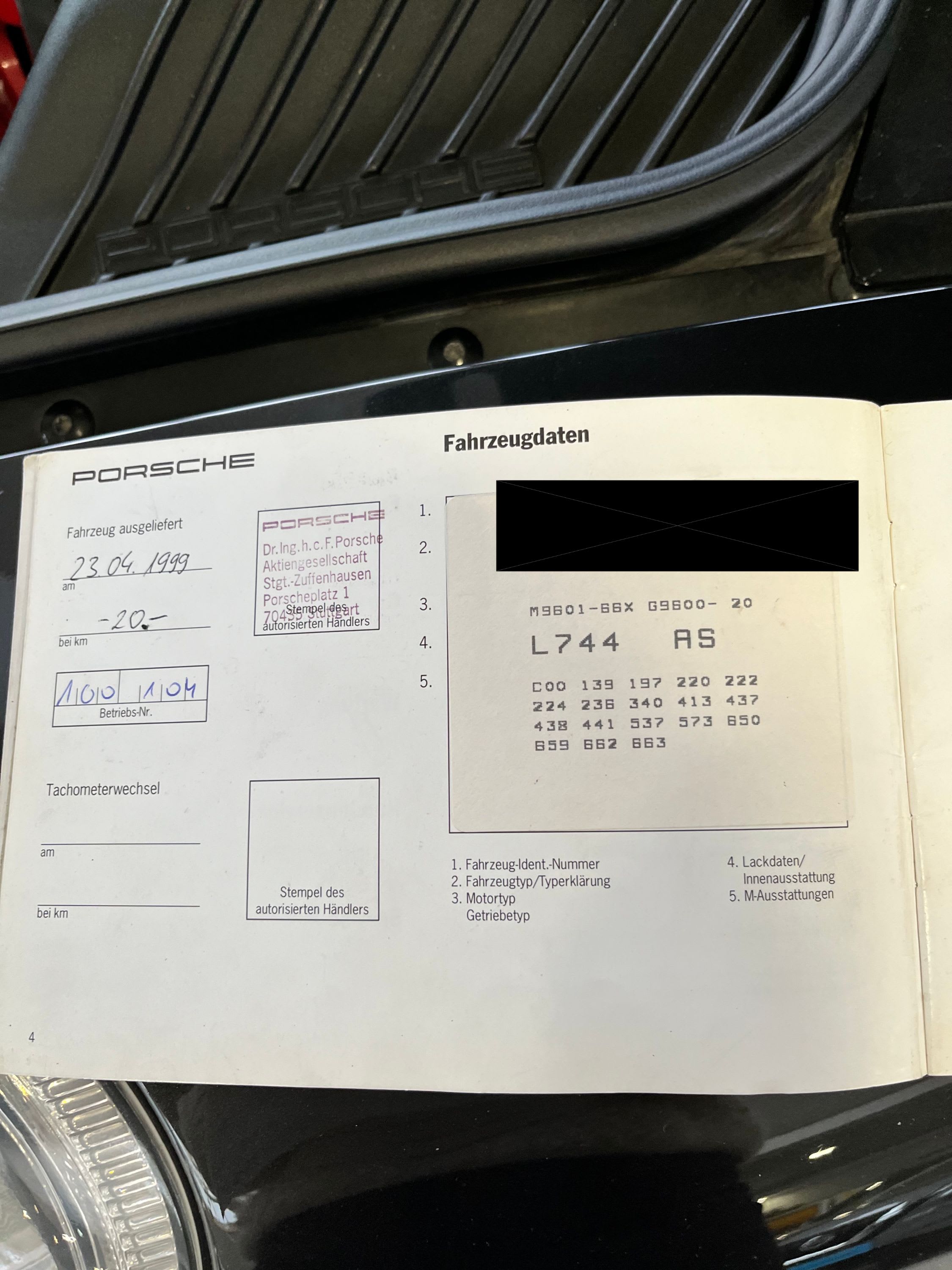 PORSCHE 911 996.1 Carrera 1999 occasion détails (1)