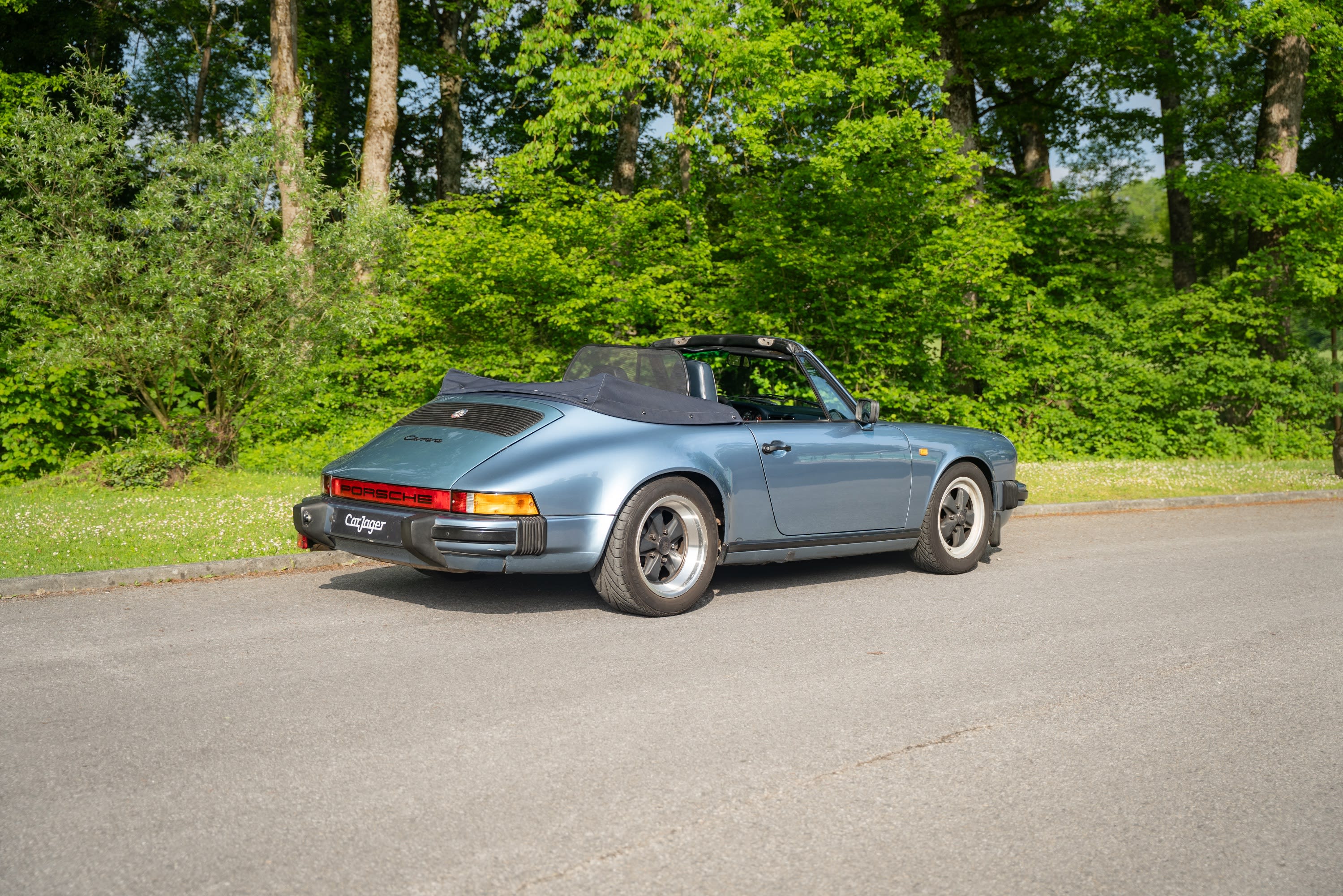 PORSCHE 911 3.2 Cabriolet  1986 occasion extérieur (2)
