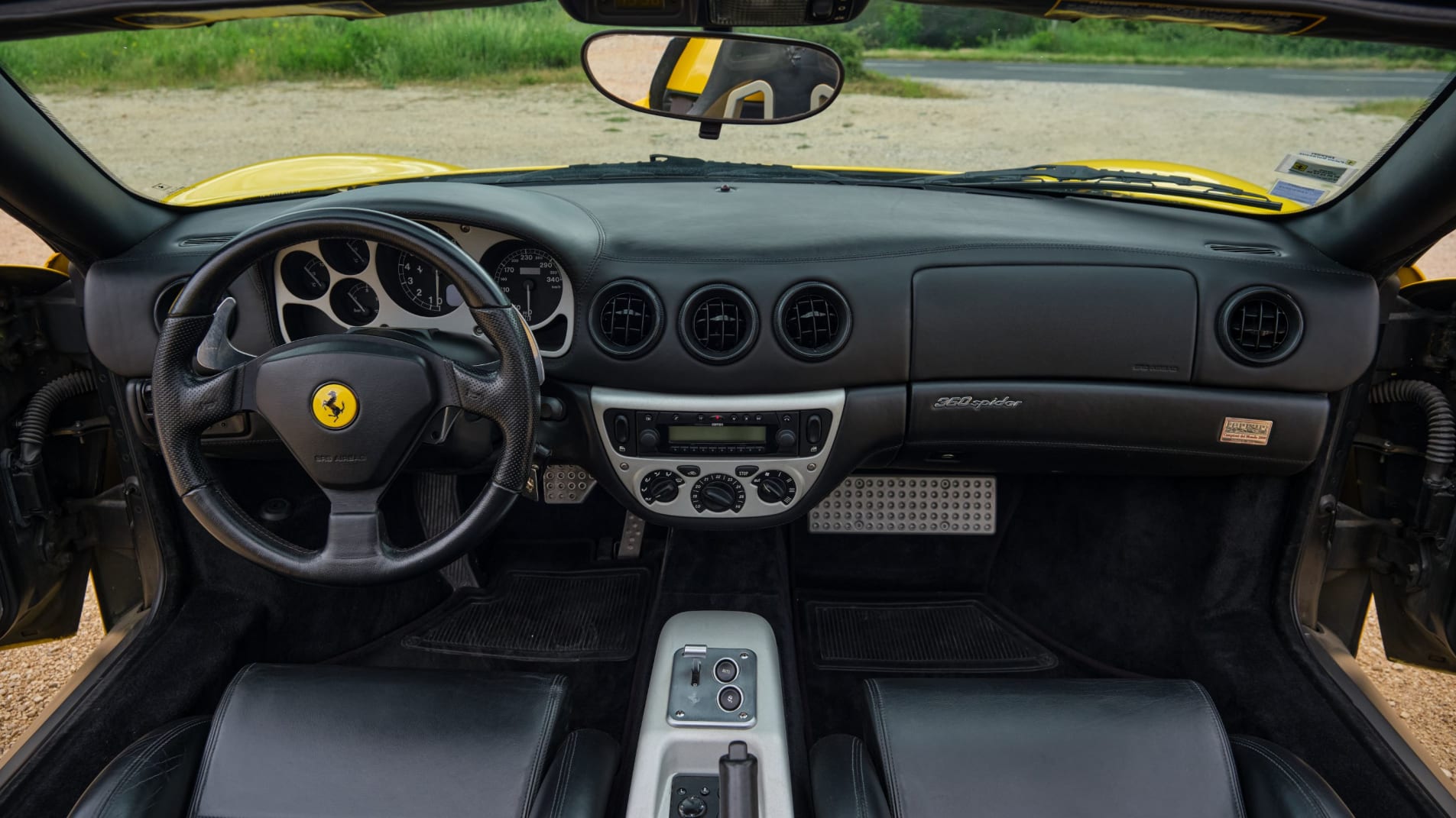 FERRARI 360 spider F1 cabriolet roadster 2001