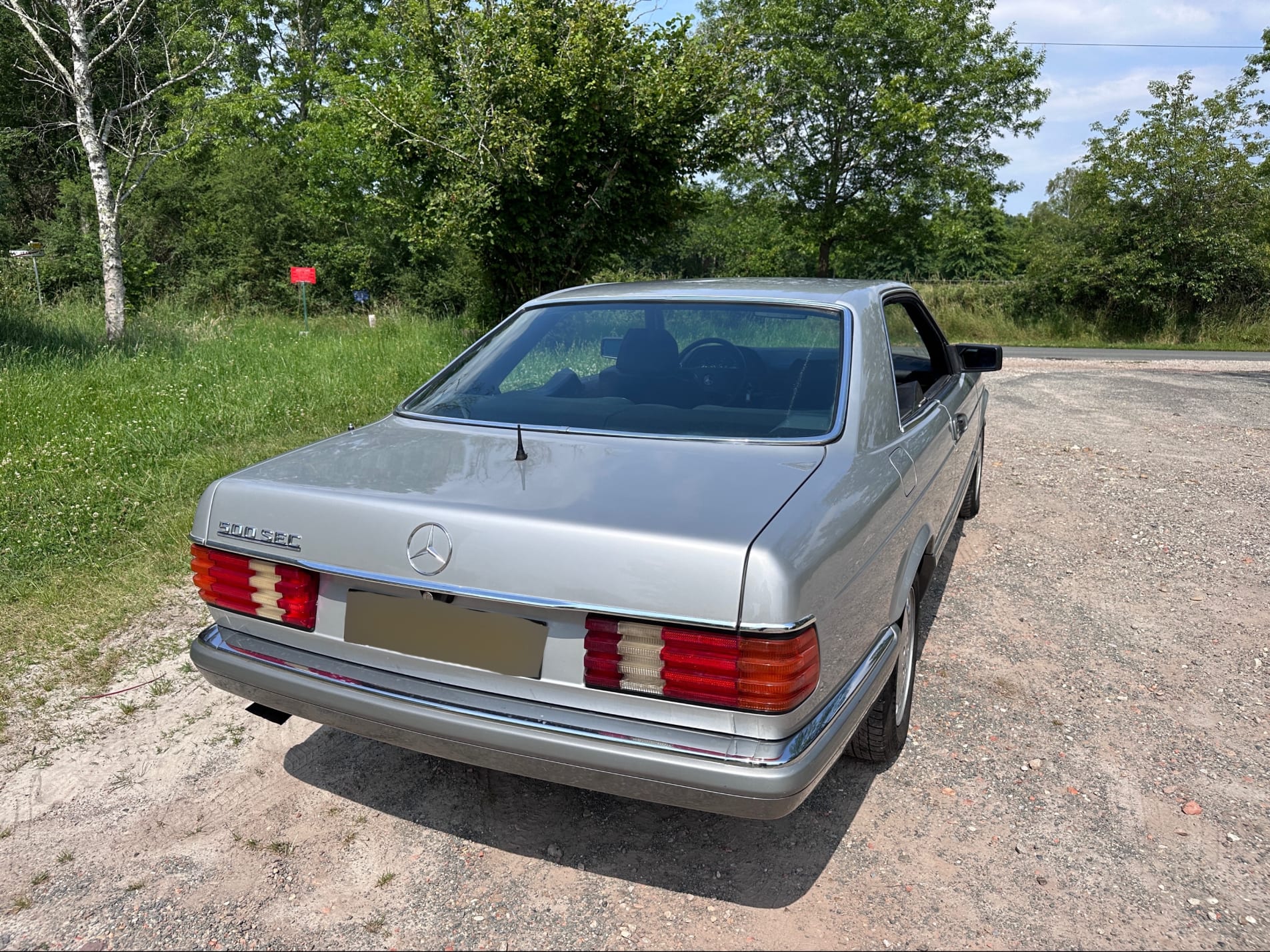 MERCEDES-BENZ 500 sec W126 500 SEC coupé hatchback 1987