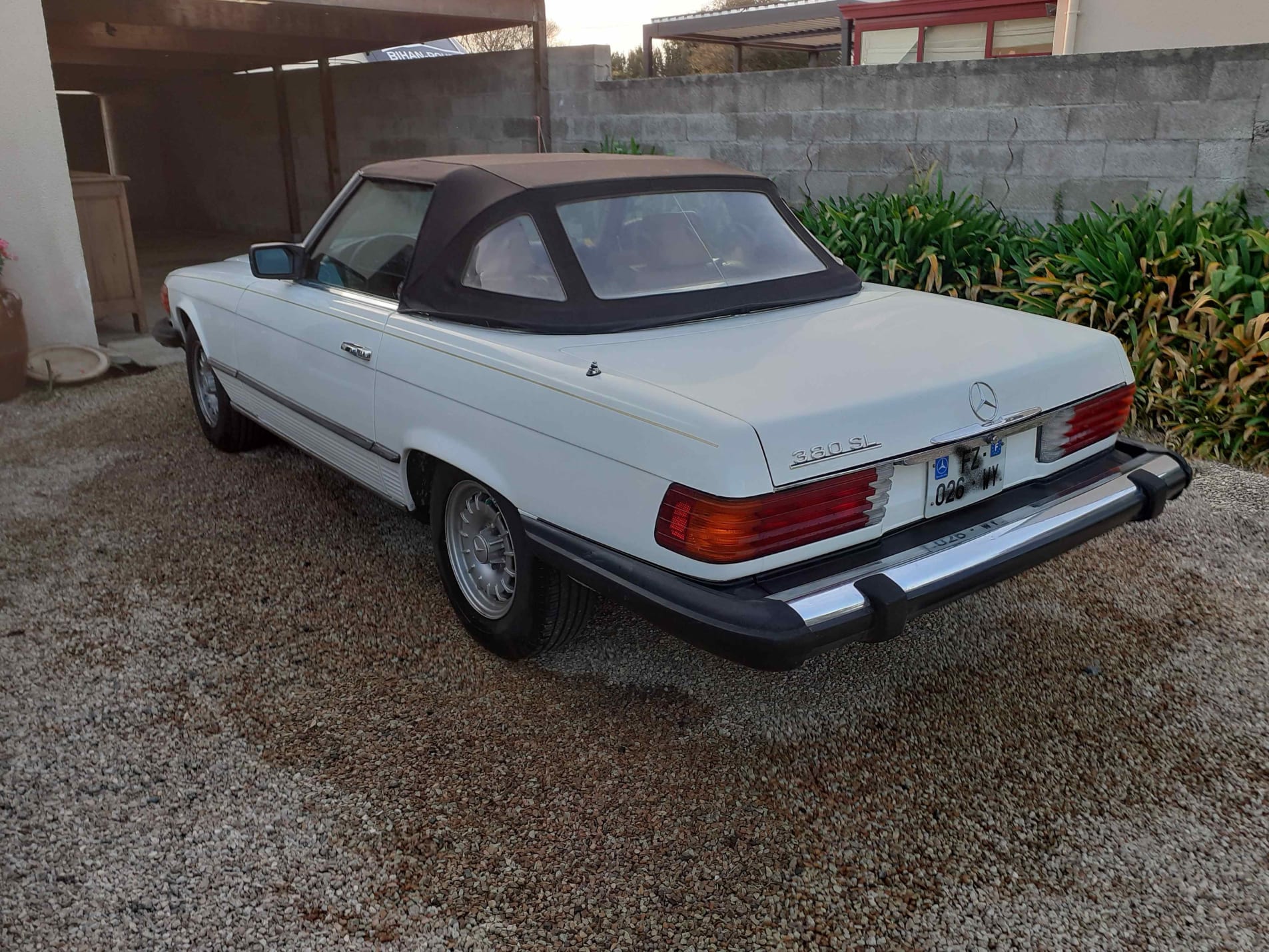 MERCEDES-BENZ 380 sl r107 1983