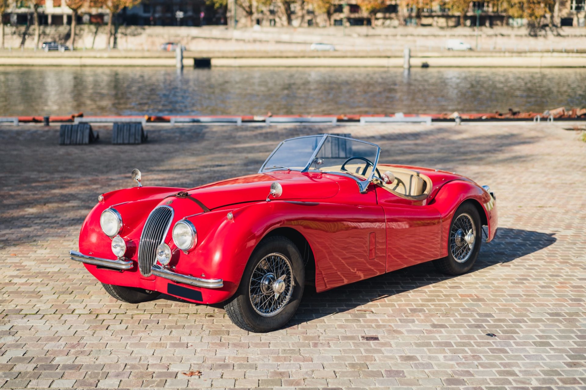 Photo JAGUAR Xk120 ots se 1953