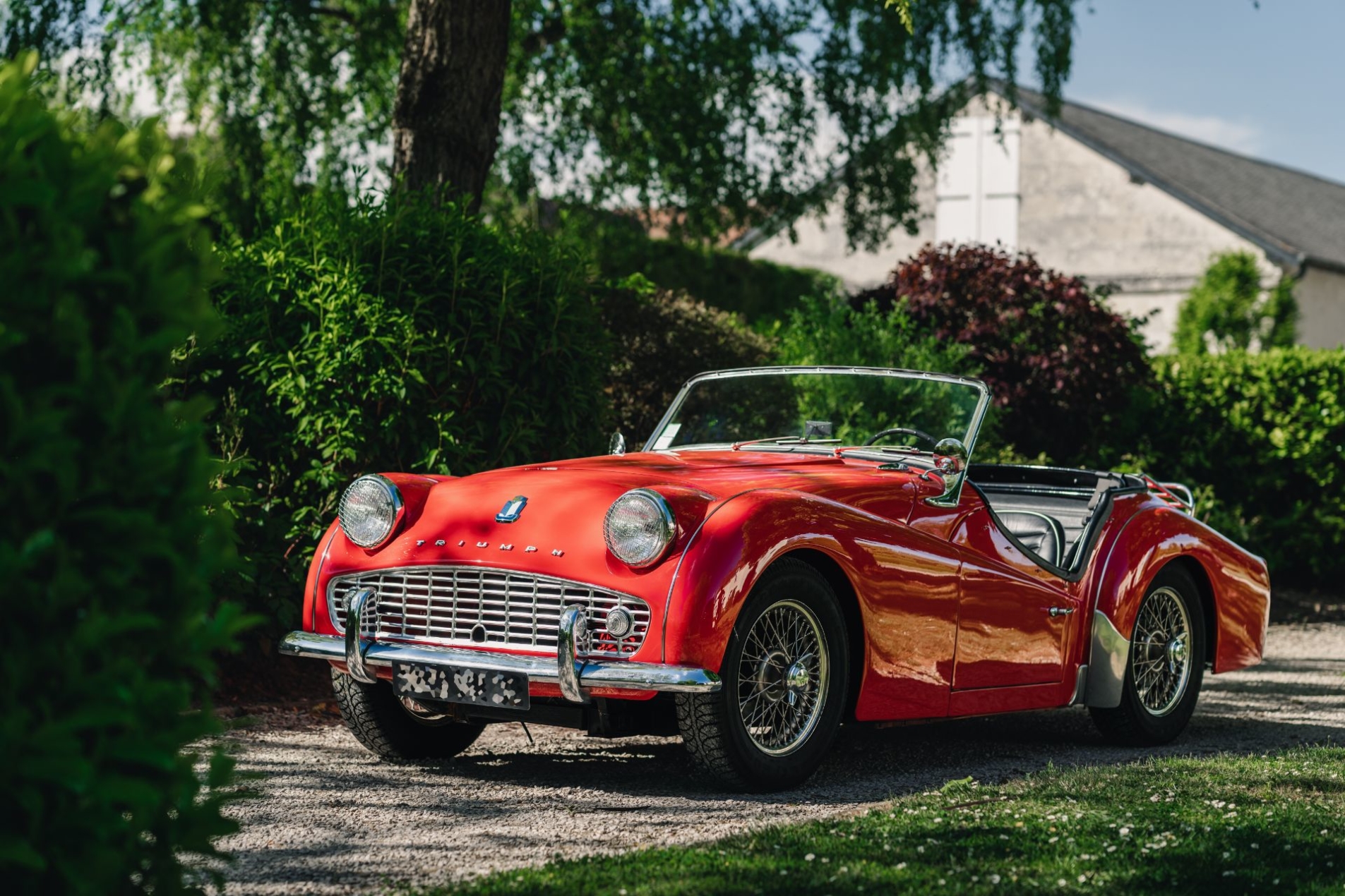 Photo TRIUMPH Tr3 tr3a 1961