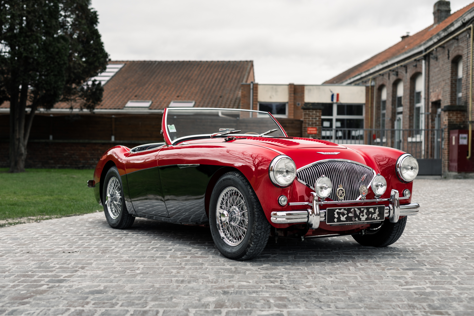 Photo AUSTIN-HEALEY 100 bn2 1956